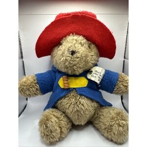 Vintage Paddington Bear plush toy